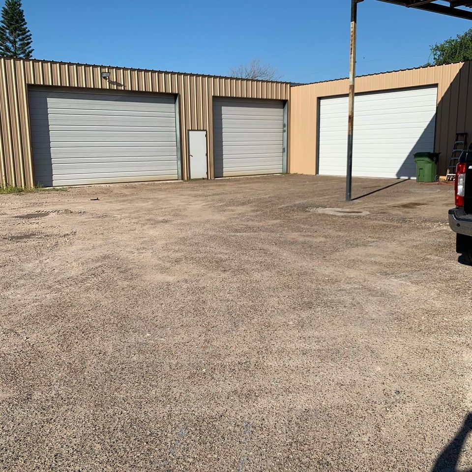 Before image of a driveway — Edinburg, TX — Lone Star Asphalt Services LLC