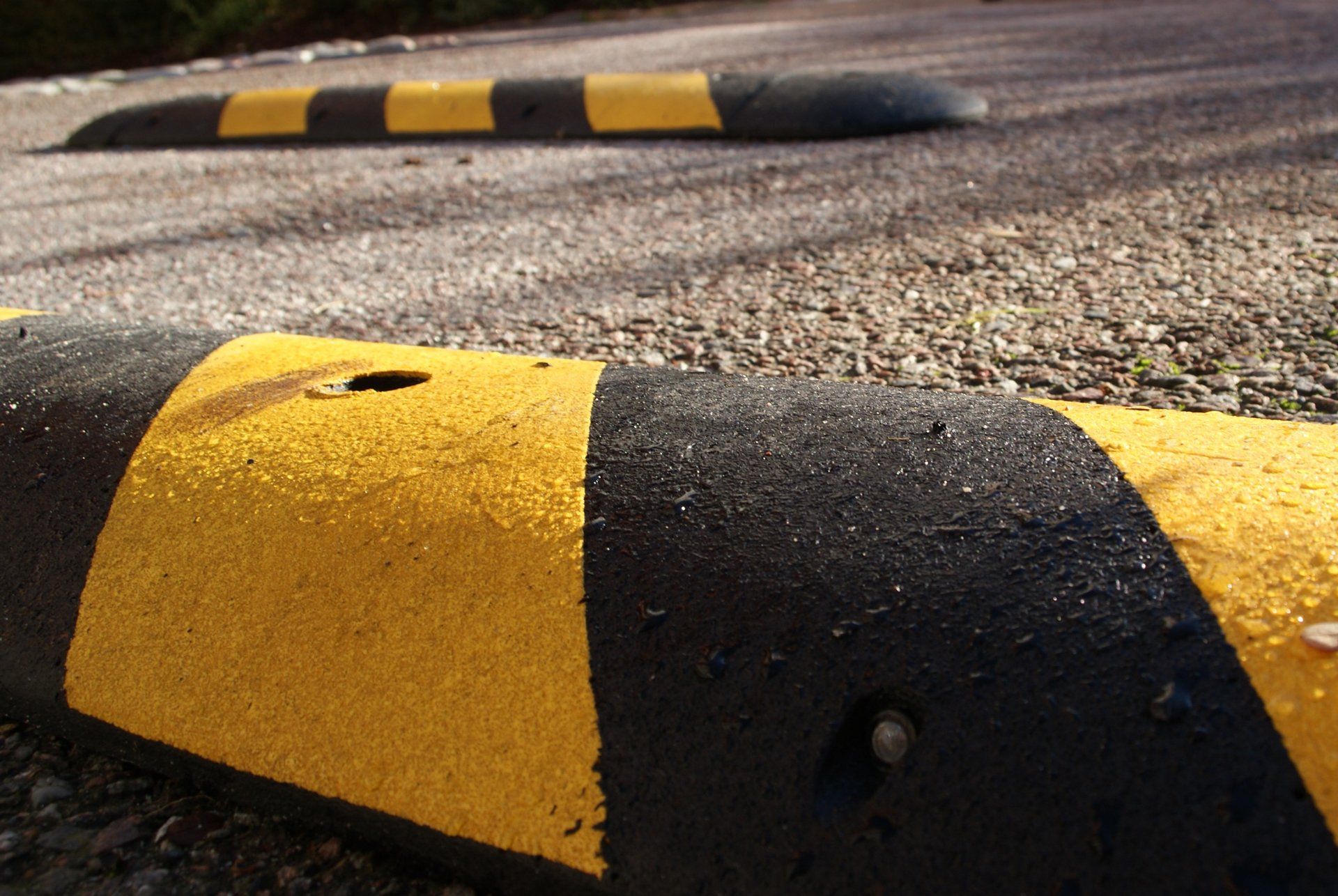 Speed bumps — Edinburg, TX — Lone Star Asphalt Services LLC