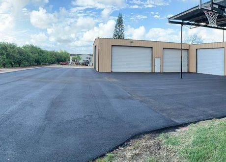 Newly paved driveways — Edinburg, TX — Lone Star Asphalt Services LLC