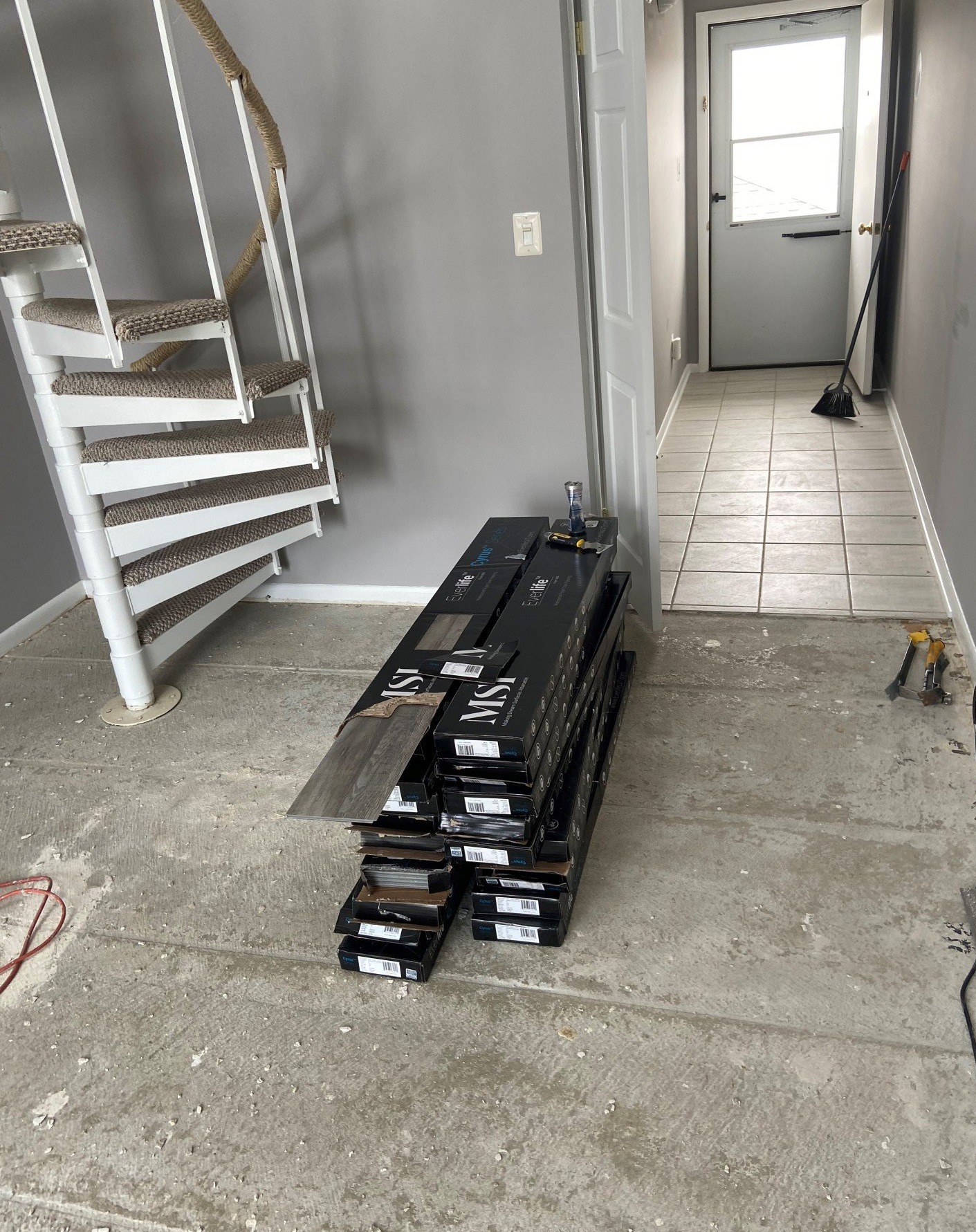 Before Floor Installation — Charlotte, NC — J&J All Around Construction and Roofing