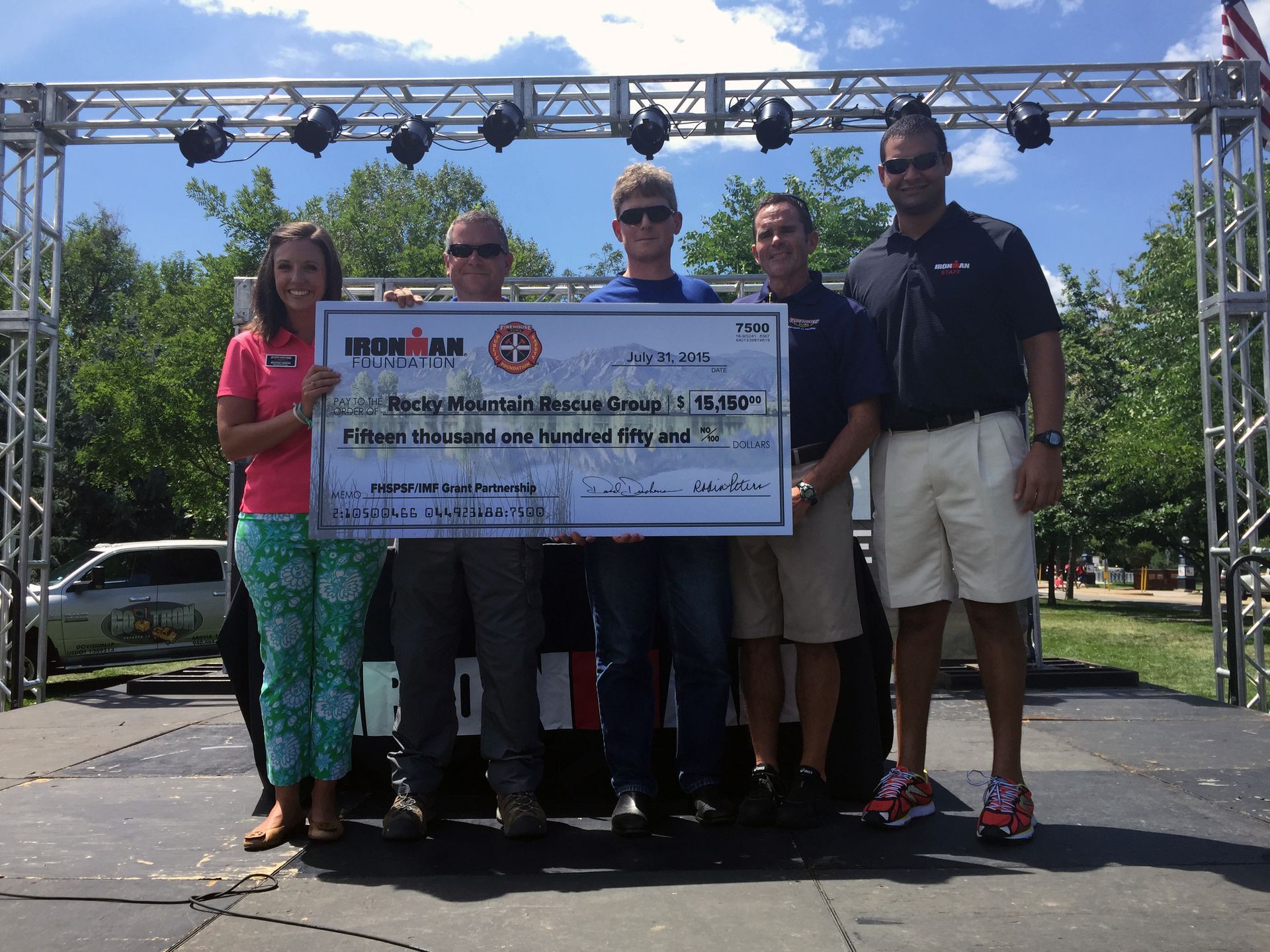 2015 IRONMAN Boulder - Rocky Mt Rescue Group Check Presentation