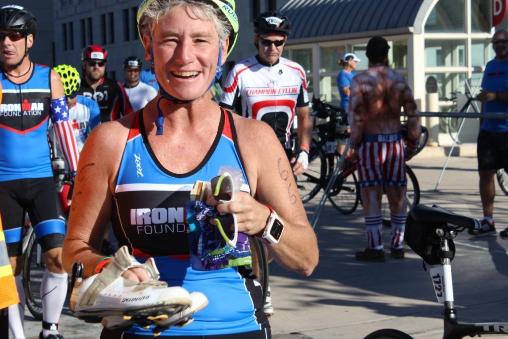 TEAM IMF Ambassador, Jen Cawley, is all smiles on this beautiful IMWI morning!