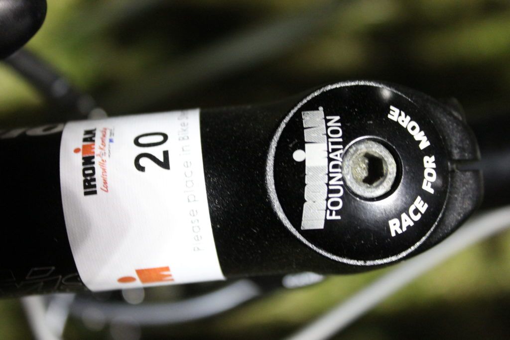 Our athletes supporting IMF with their custom IMF Bike Stem Caps!