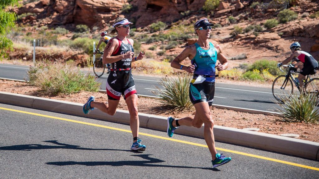 IRONMAN 70.3 St. George Women Running