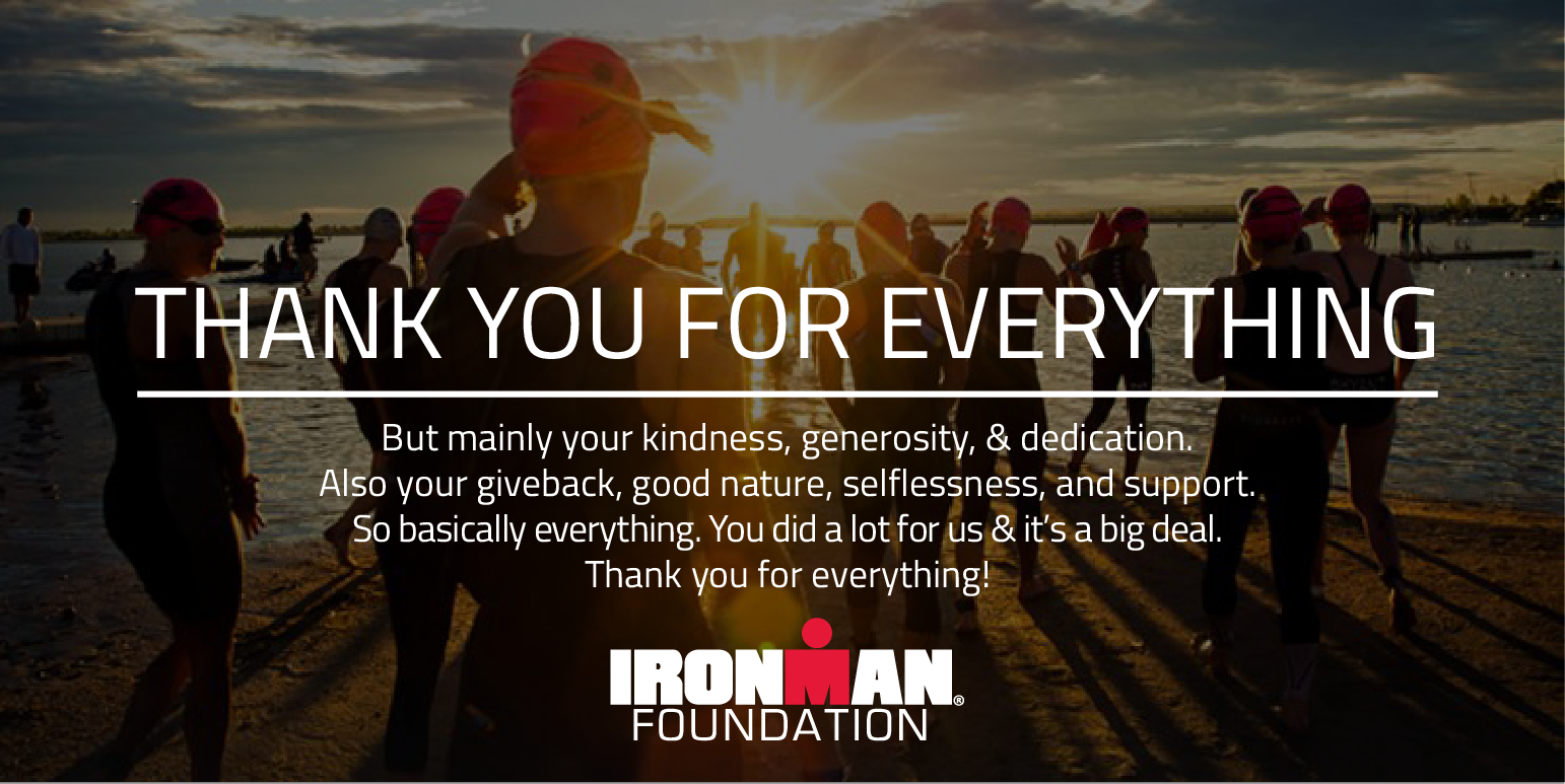 thank you for everything