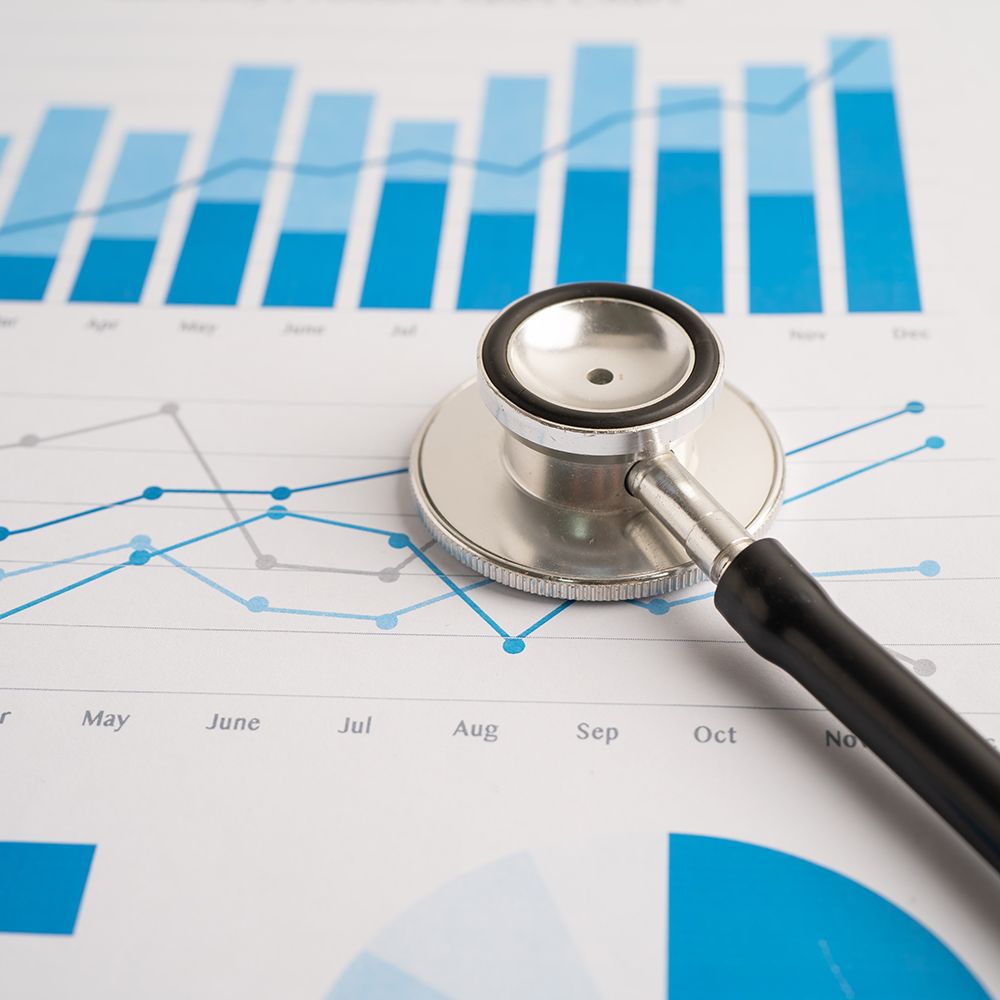 Stethoscope With Graph