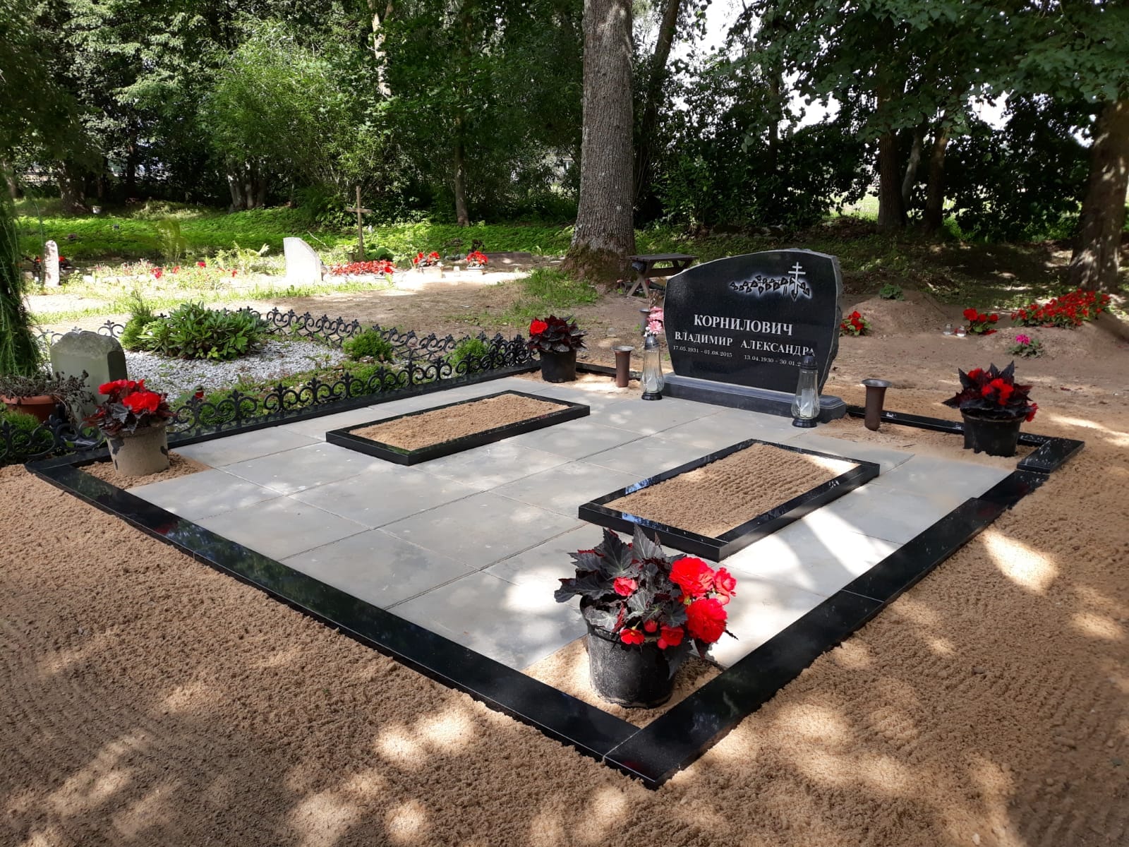 Kapa vietu labiekārtošana Bauskā