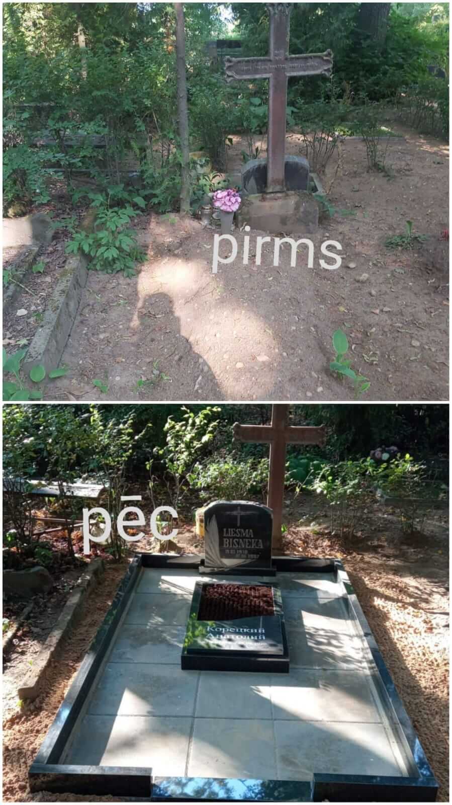 Kapu labiekārtošana