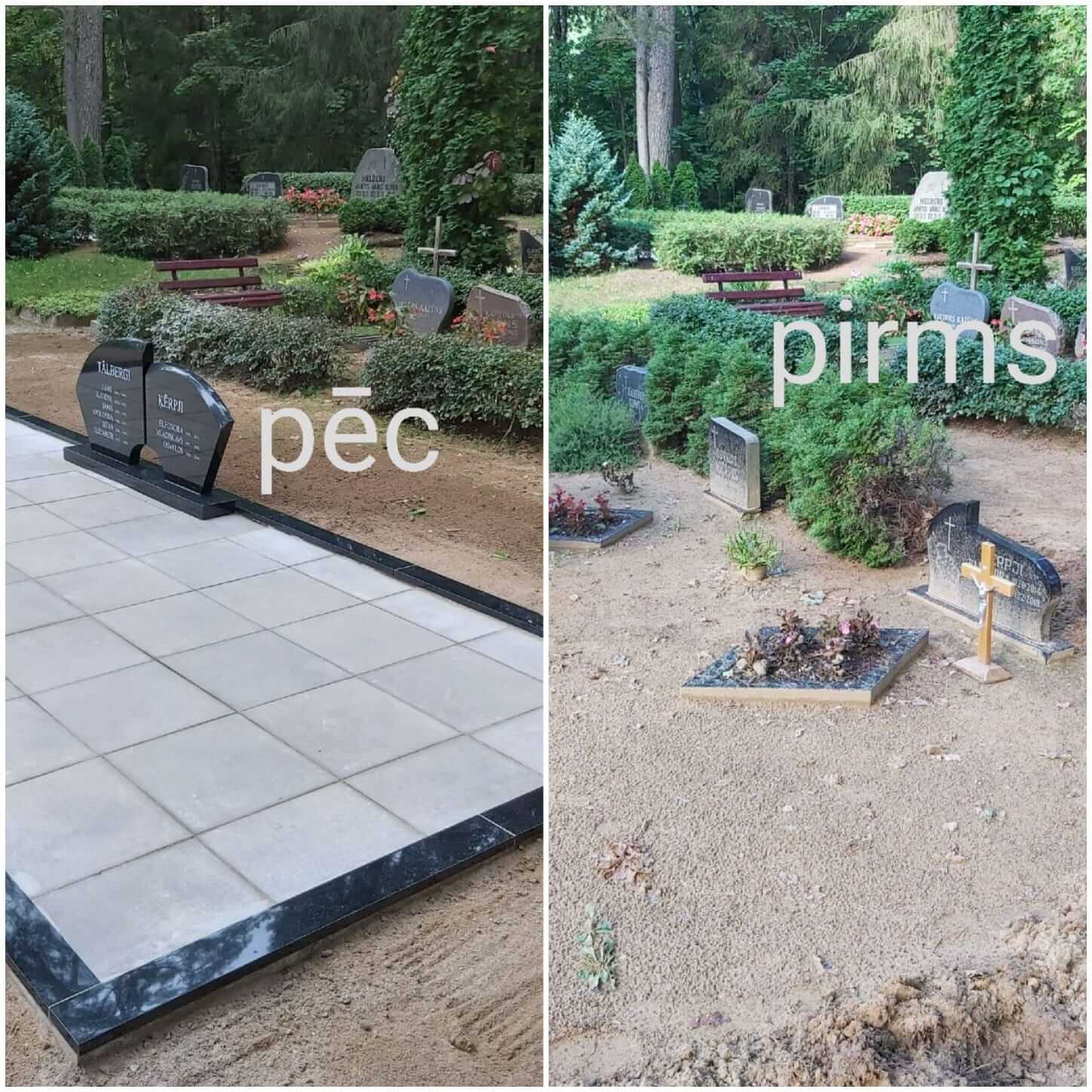 Kapu labiekārtošana