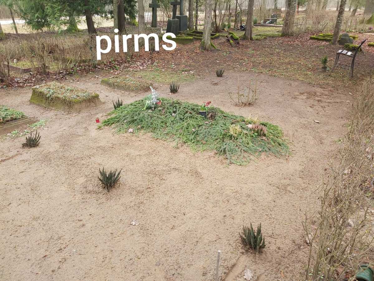 Kapu labiekārtošana, pirms/pēc