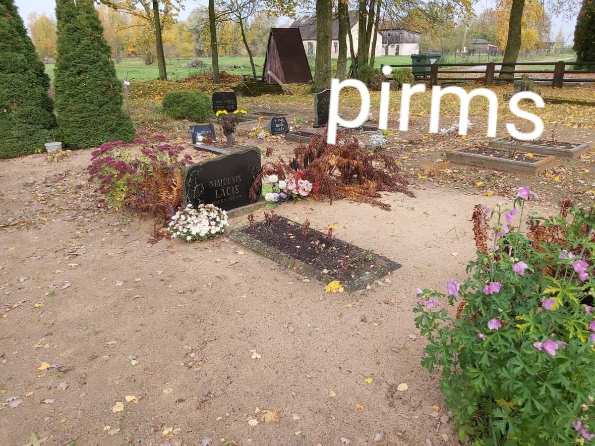 Kapu labiekārtošana, pirms/pēc