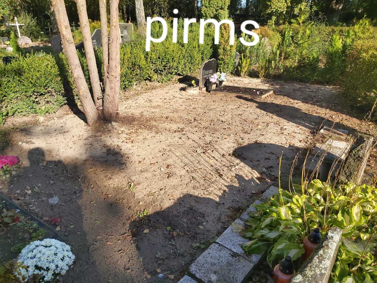 Kapu labiekārtošana, pirms/pēc