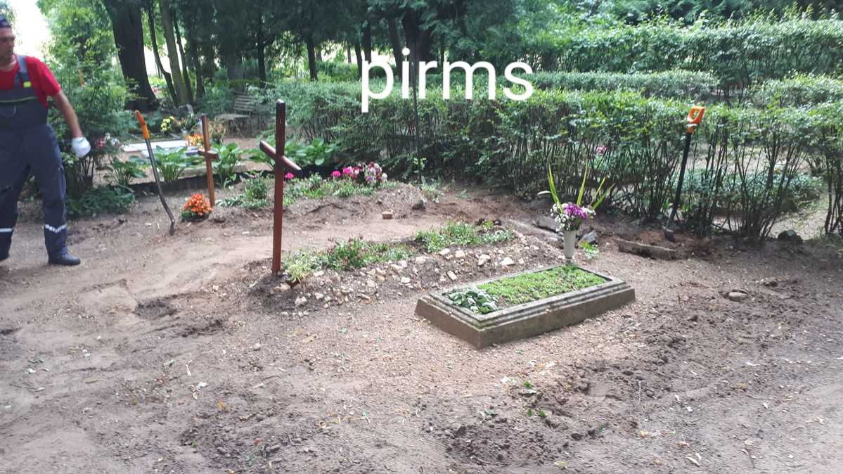 Kapu labiekārtošana, pirms/pēc