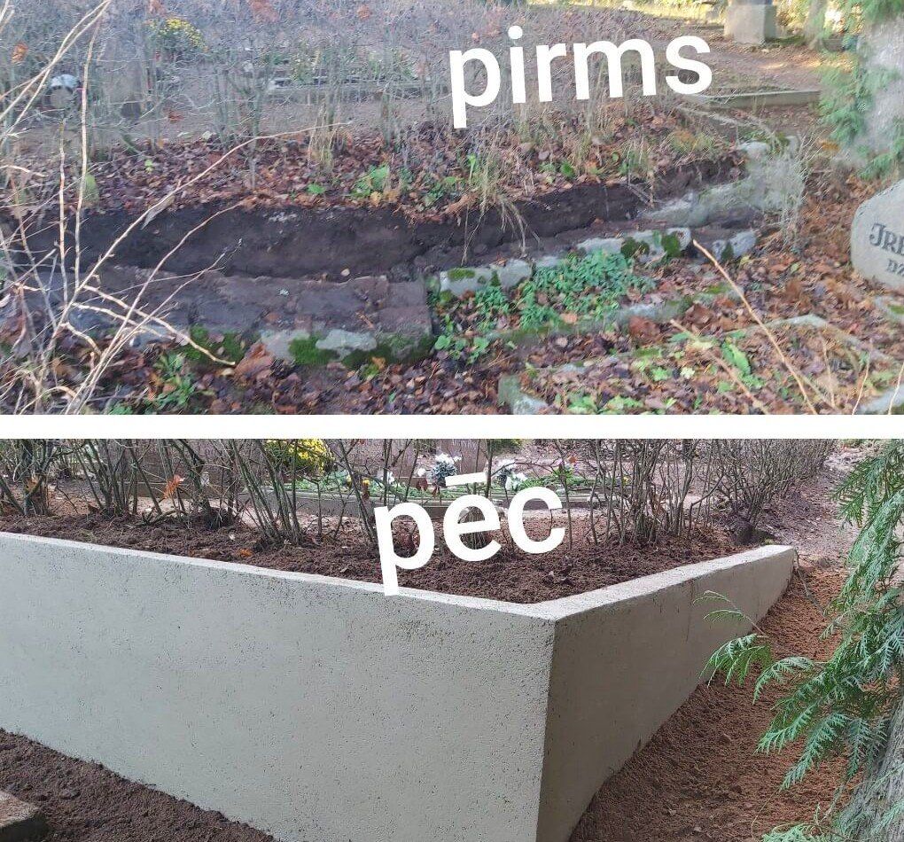 Kapu labiekārtošana