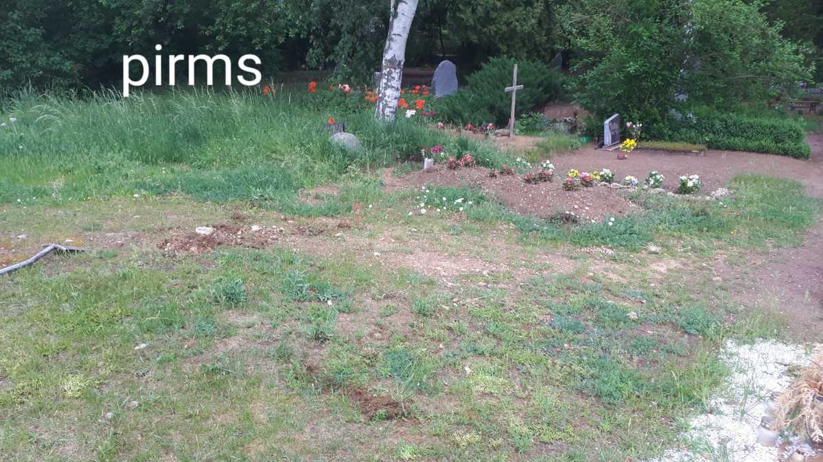 Kapu labiekārtošana, pirms/pēc