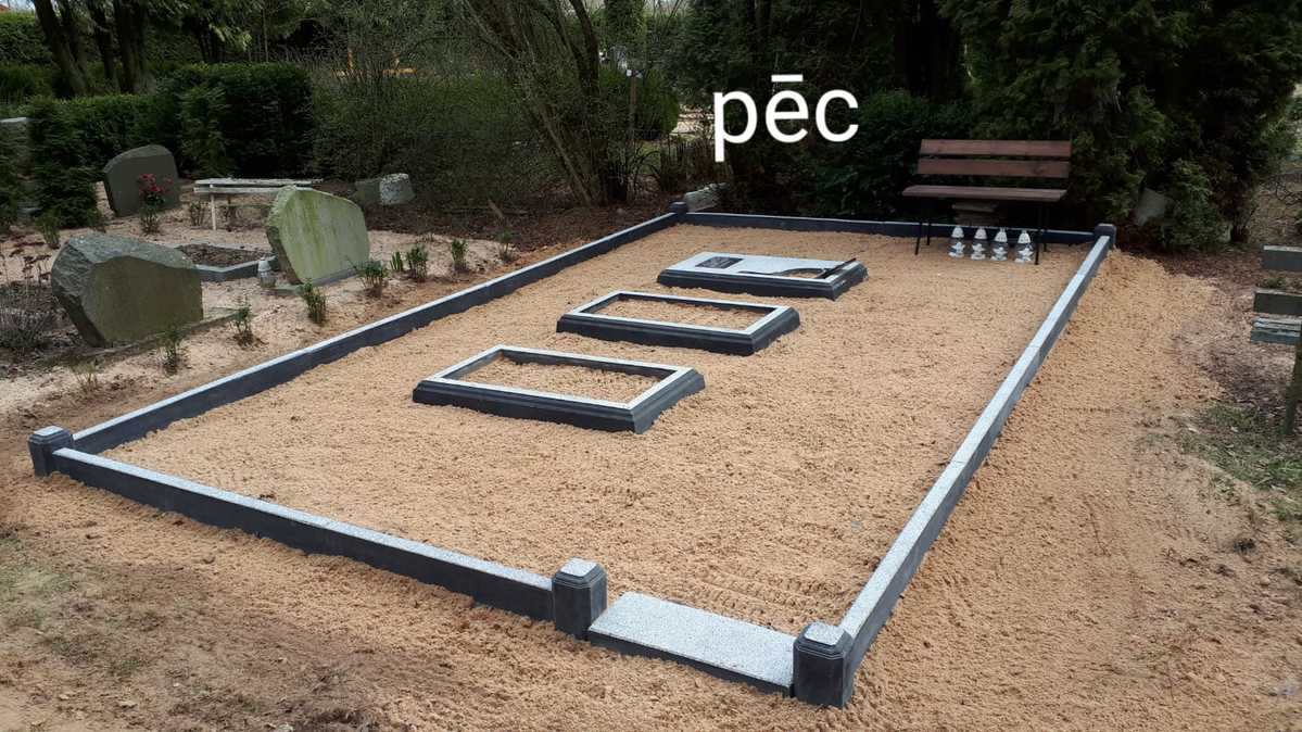 Kapu labiekārtošana, pirms/pēc 2