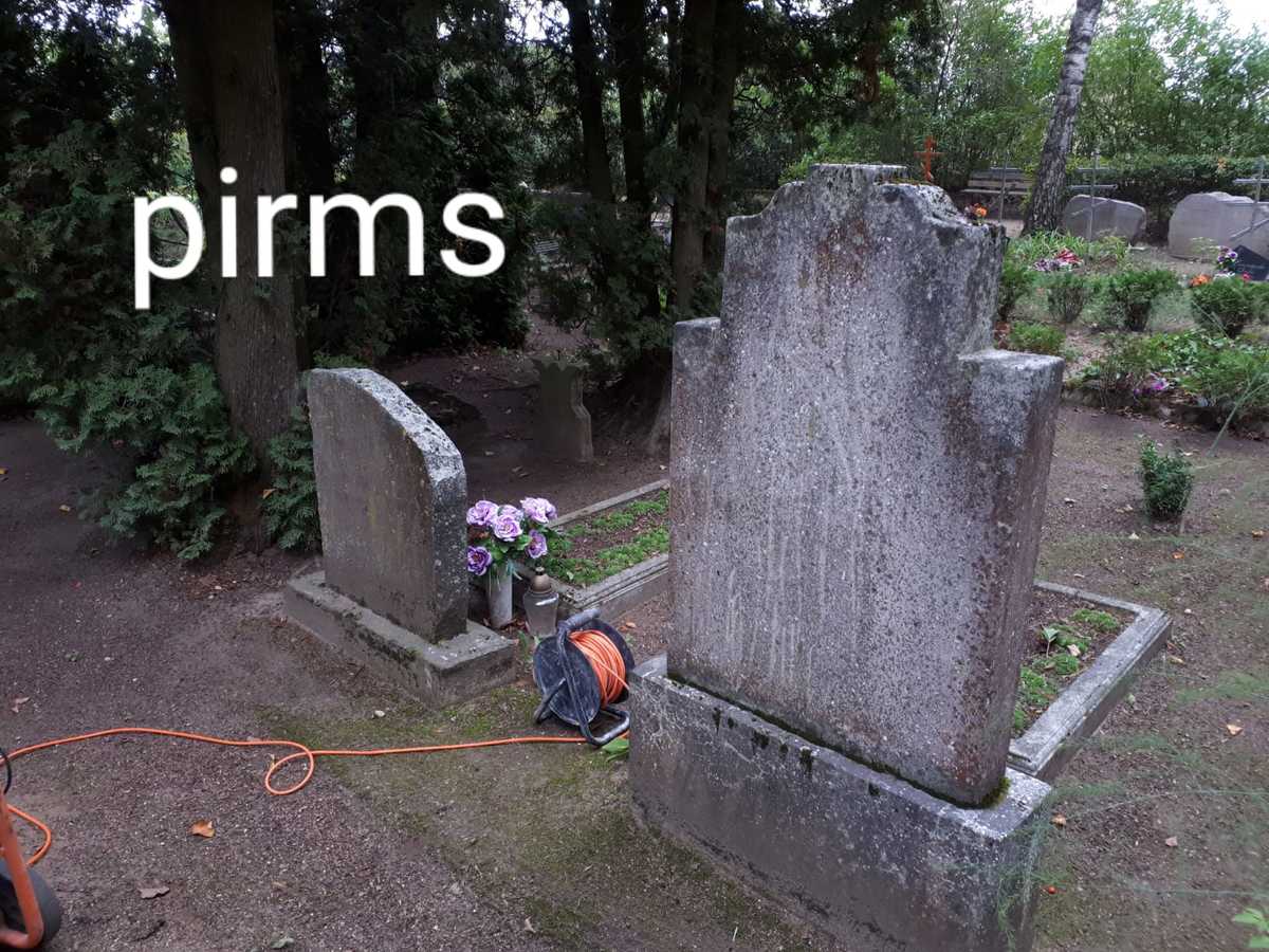 Kapu labiekārtošana, pirms/pēc