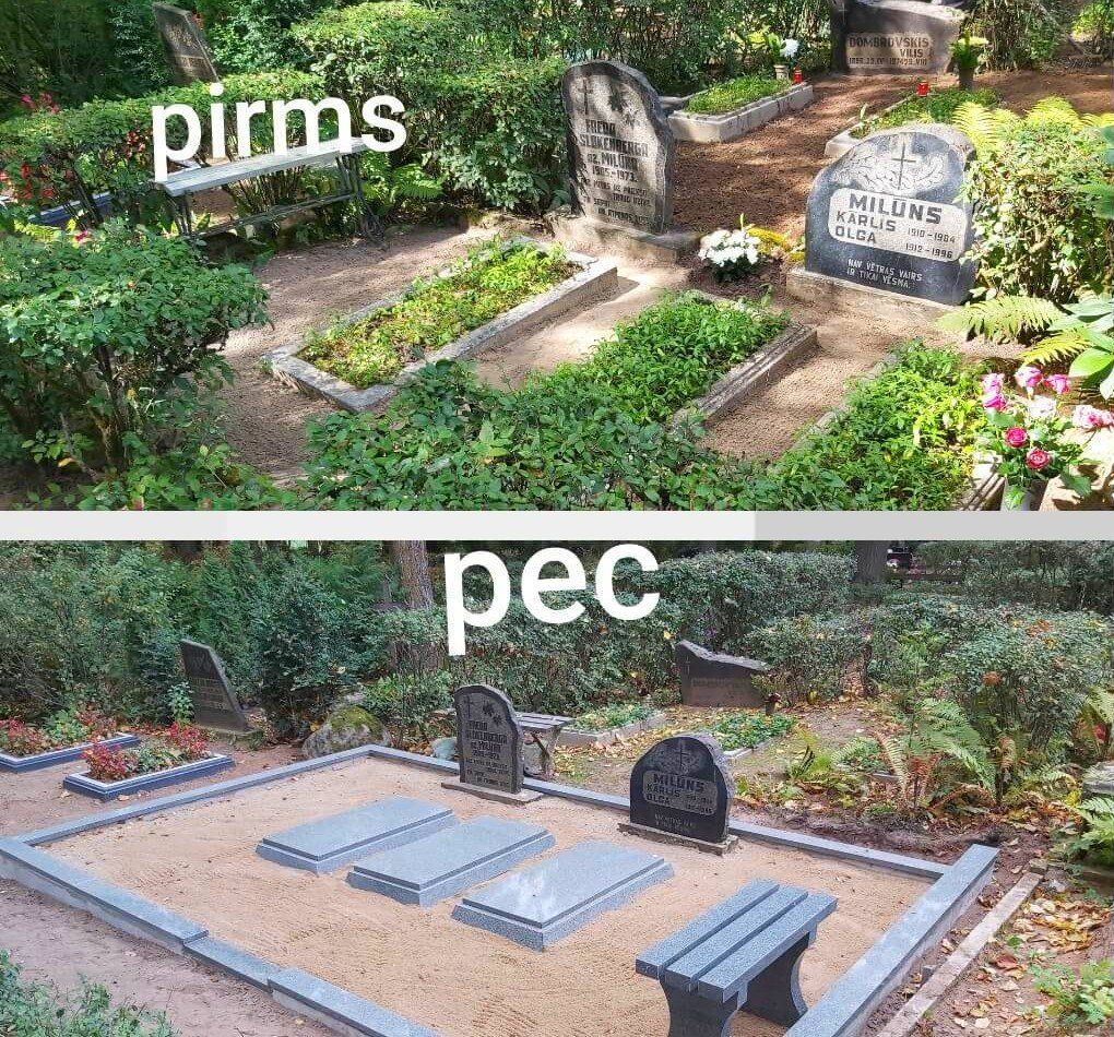 Kapu labiekārtošana