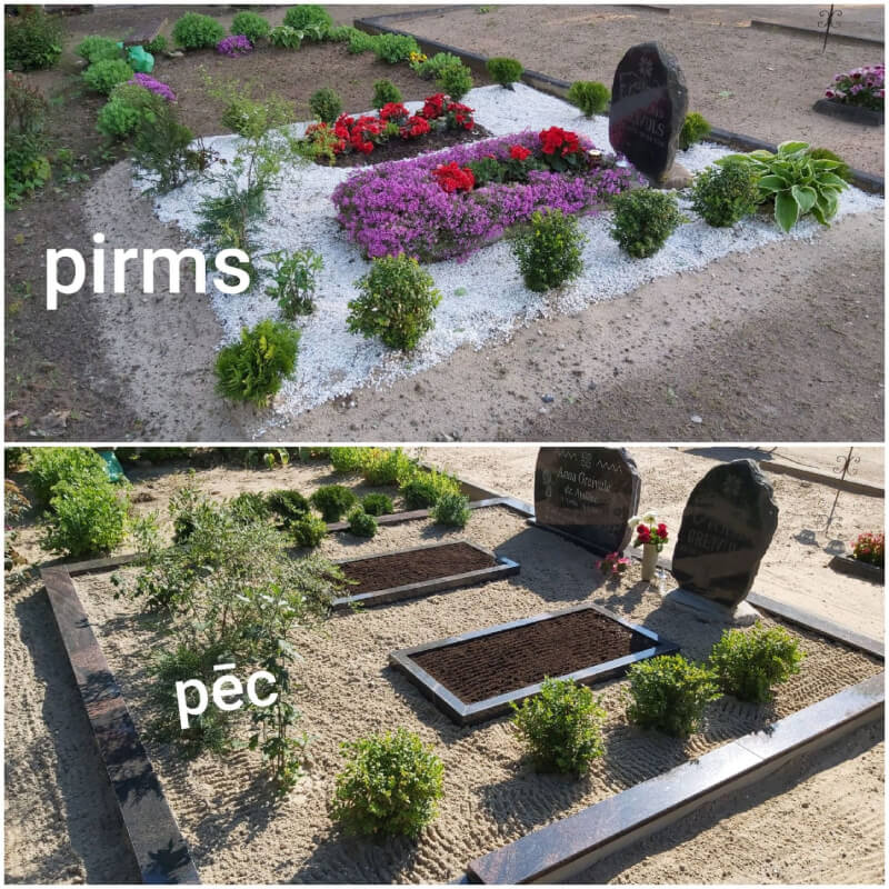 Kapu labiekārtošana