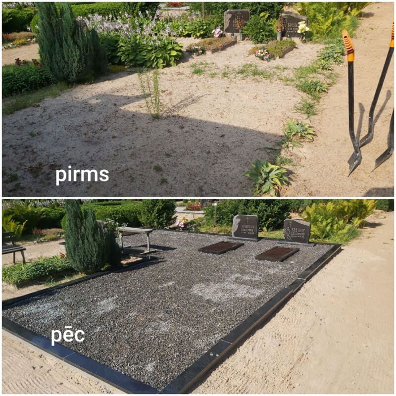 Kapu labiekārtošana