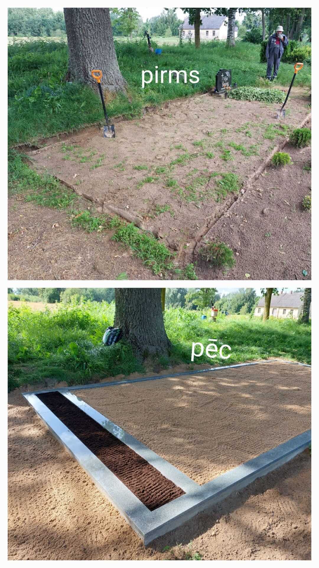 Kapu labiekārtošana