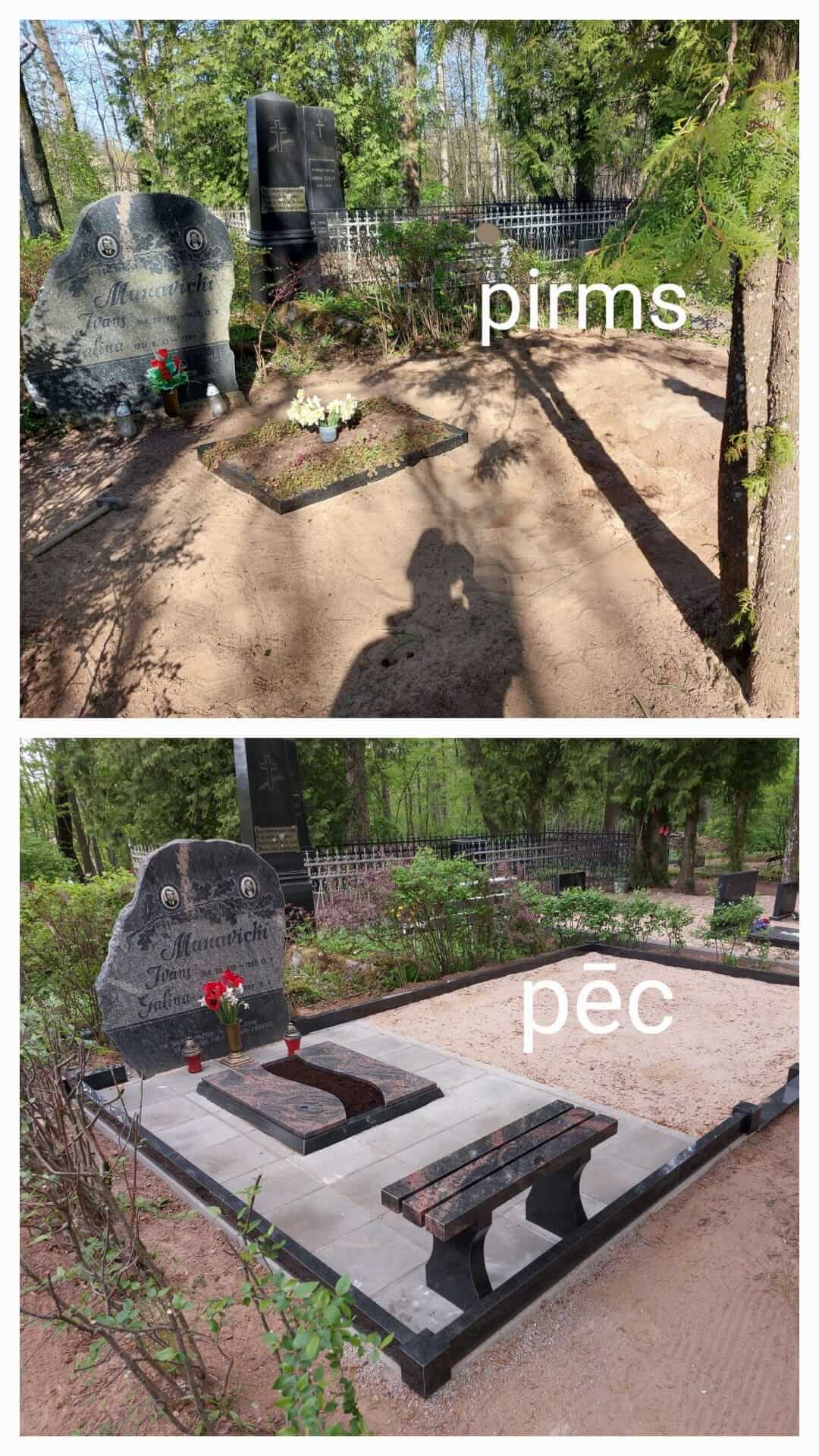 Kapu labiekārtošana