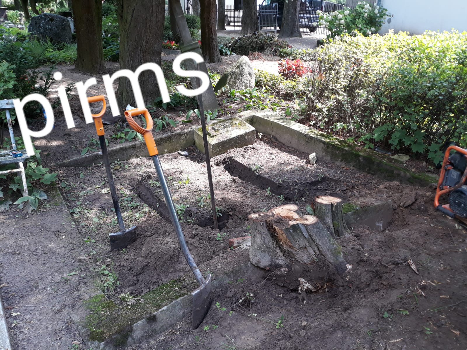 Kapu labiekārtošana