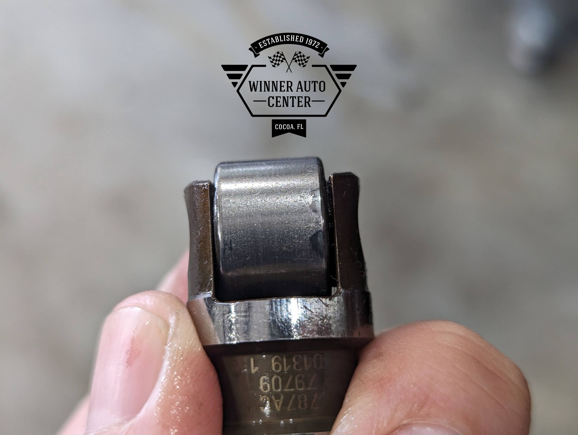 Close-up of a metallic roller bearing | Winner Auto Center