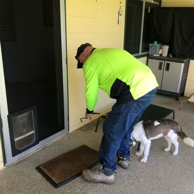 Pest Control Technician Spraying Pests - Residential & Commercial Pest Control in Mackay, QLD