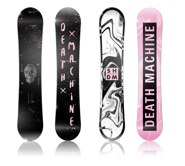 2016 ride death machine snowboard Concept Graphics for Super Happy Time Death Machine