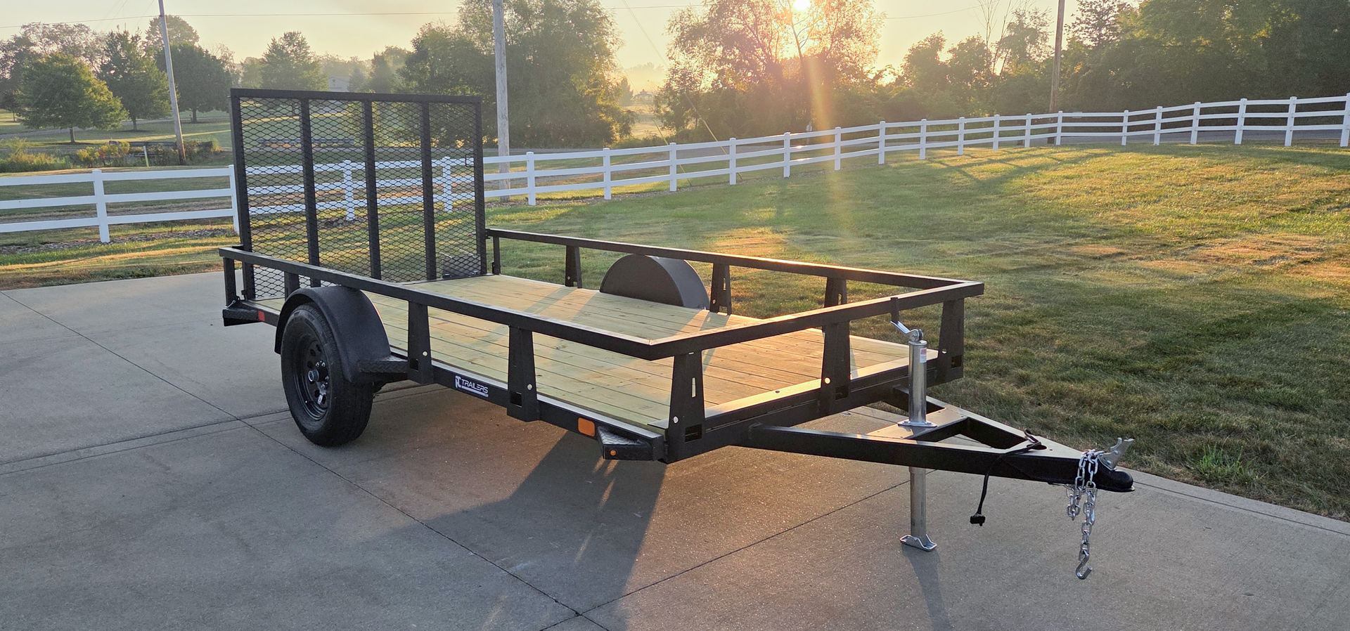 Steel 6 x 12' Utility Trailer