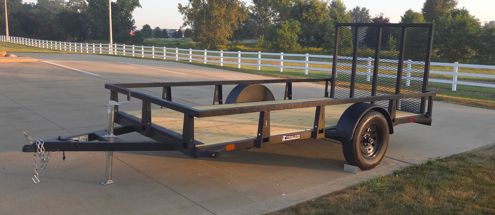 6 x 12' Steel utility trailer