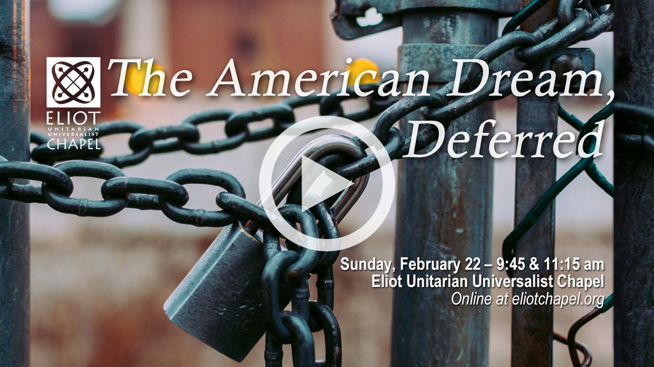 Click to go to video Title image of Sunday's service - click to go to video