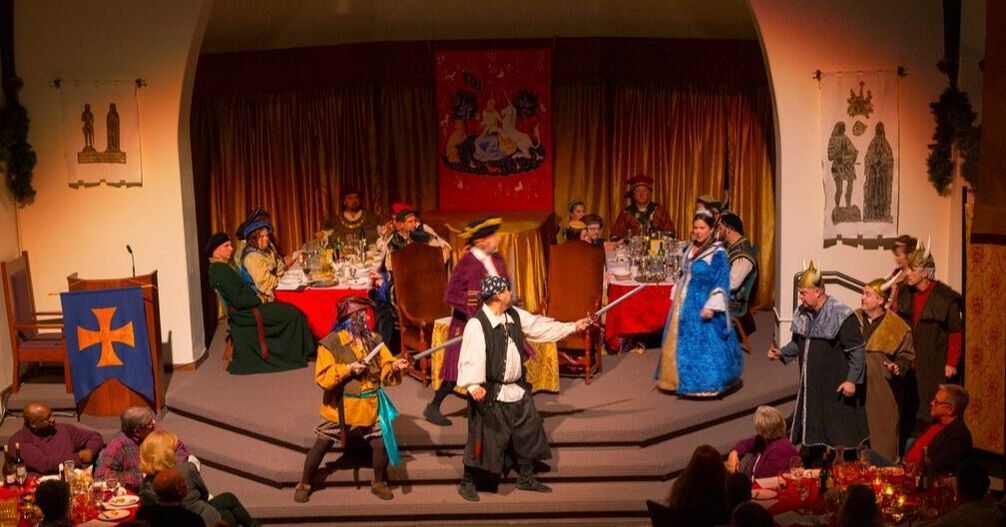 a madrigal scene