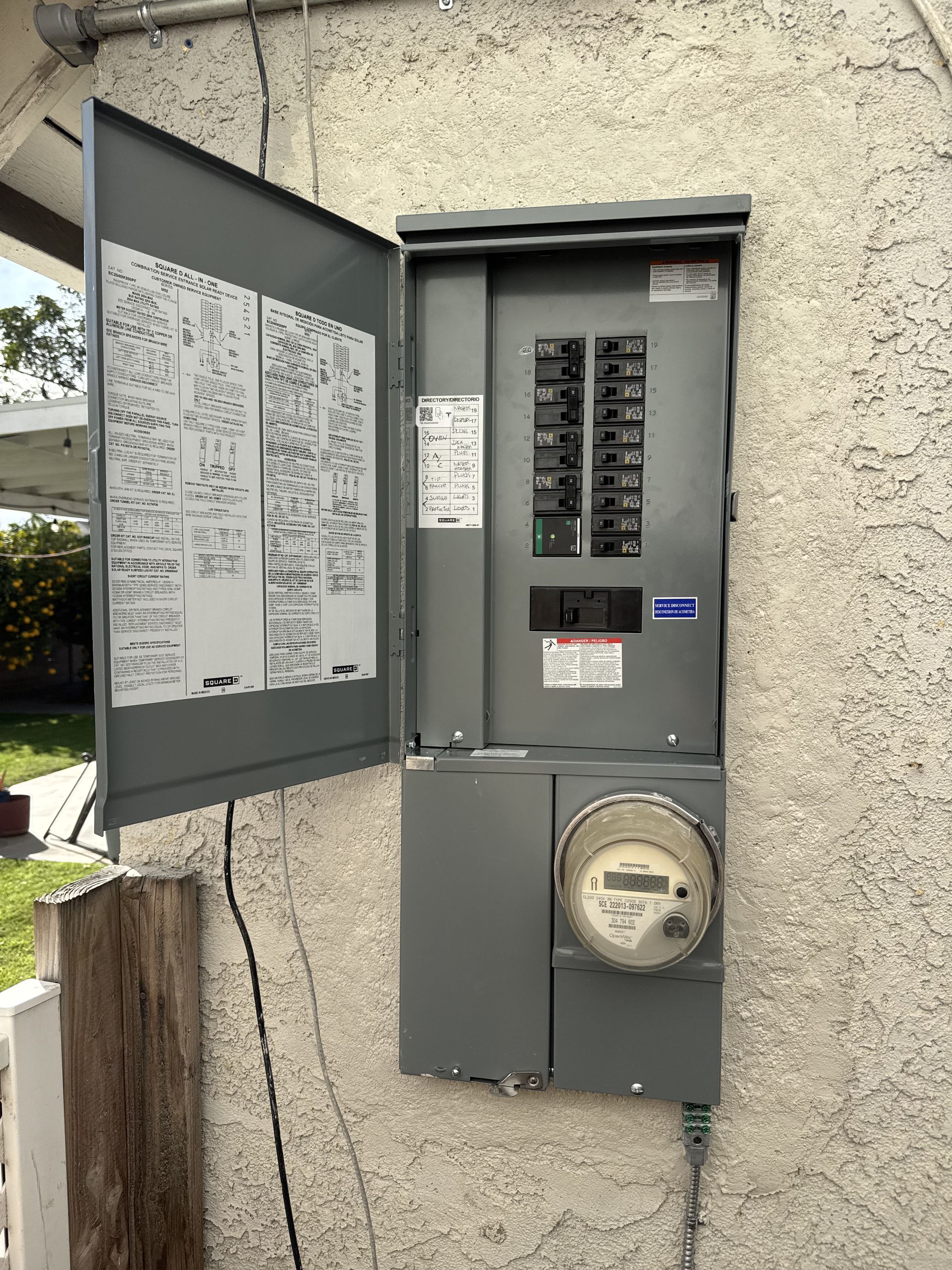 LED Guys electrician working on a Burbank residential installation