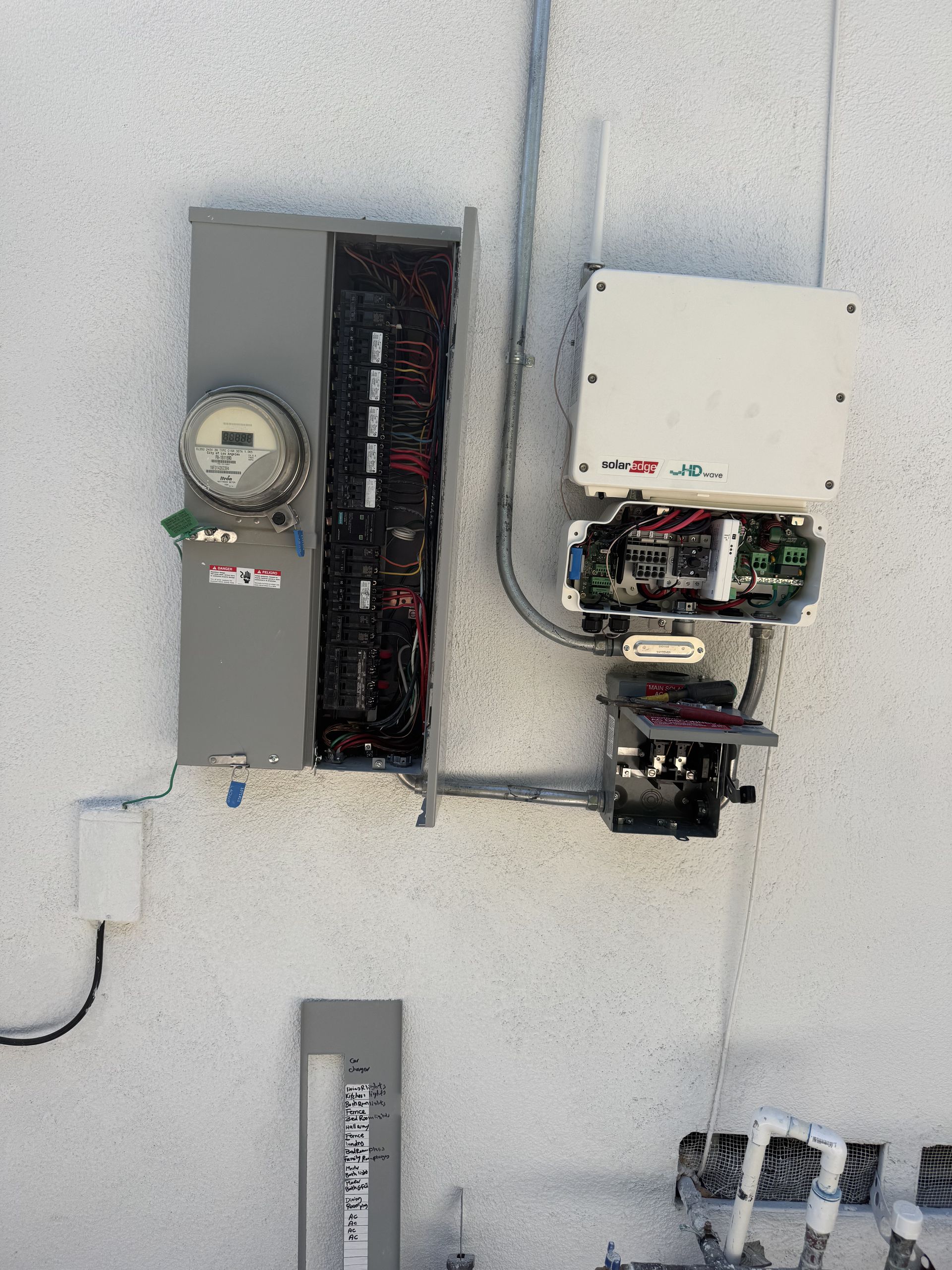 LED Guys electrical work Canoga Park panel upgrade