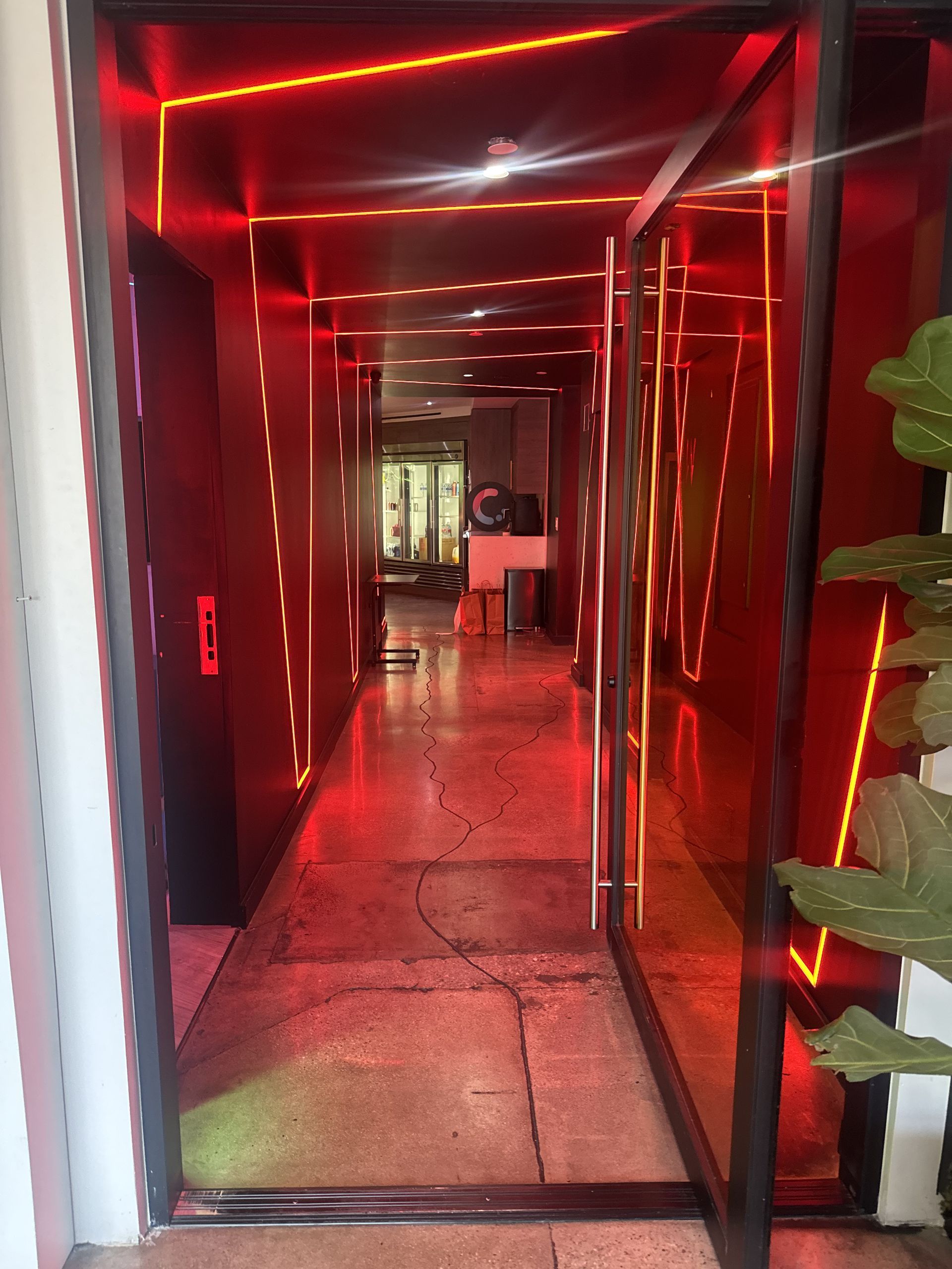 LED strip cove lighting installation