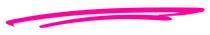 A pink and white brush stroke on a white background.