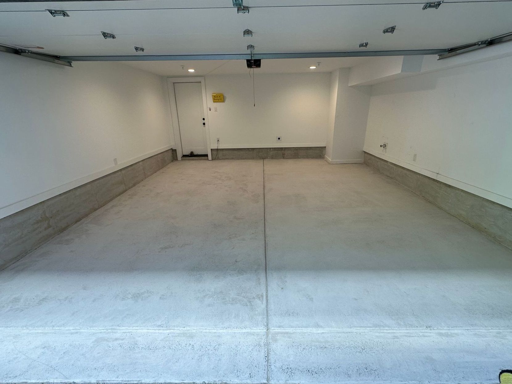 before concrete coating