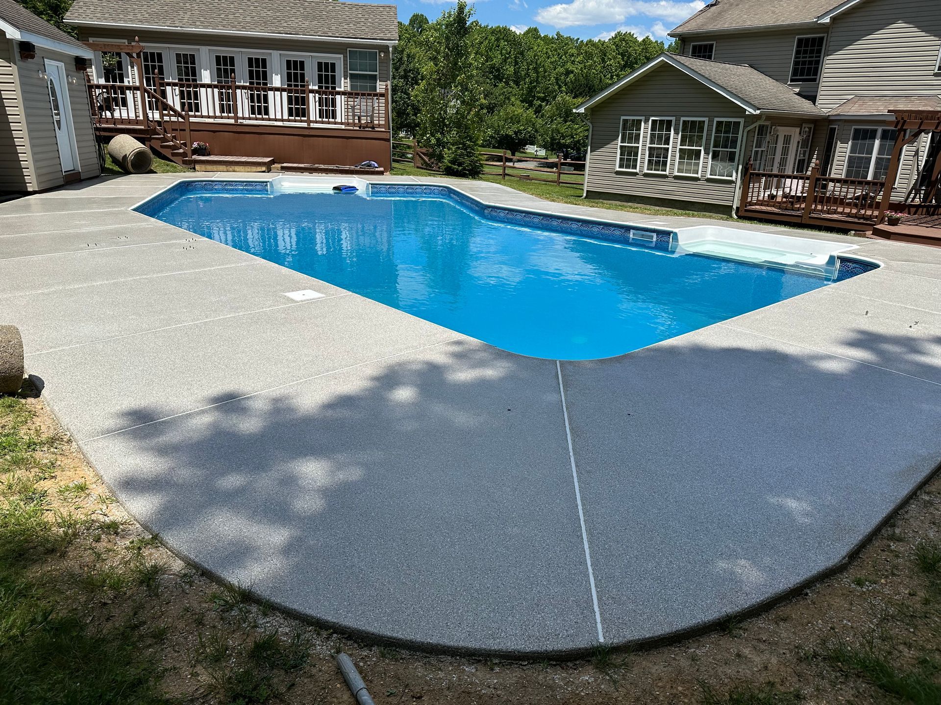 Pool Decks Concrete Coating Services | Elite Diamond Coating | Delaware