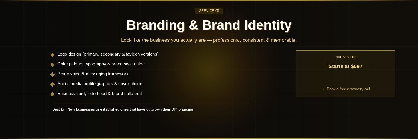 Branding and Brand Identity Service — Done by Di Phoenix AZ