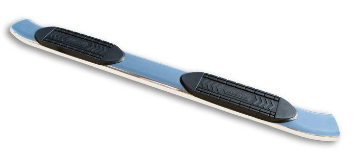an oval step running board for trucks