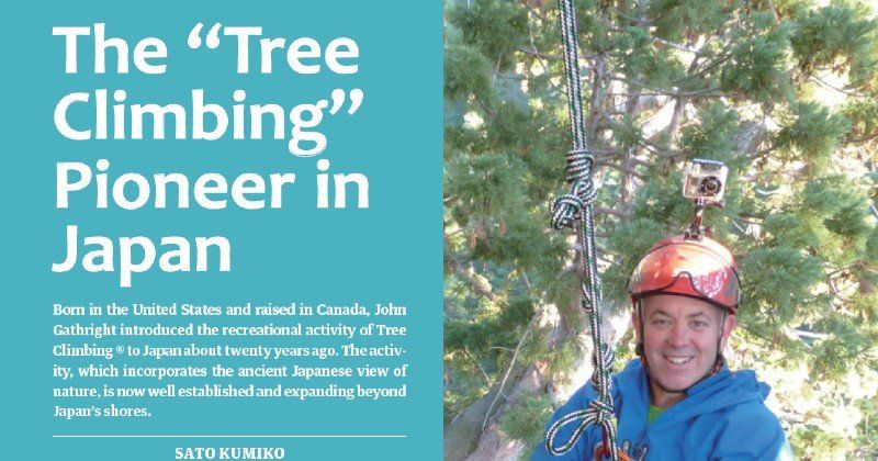 Tree Climbing Pioneer in Japan