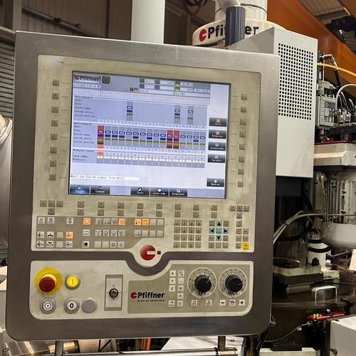 A control panel for a machine that says epfiner on it