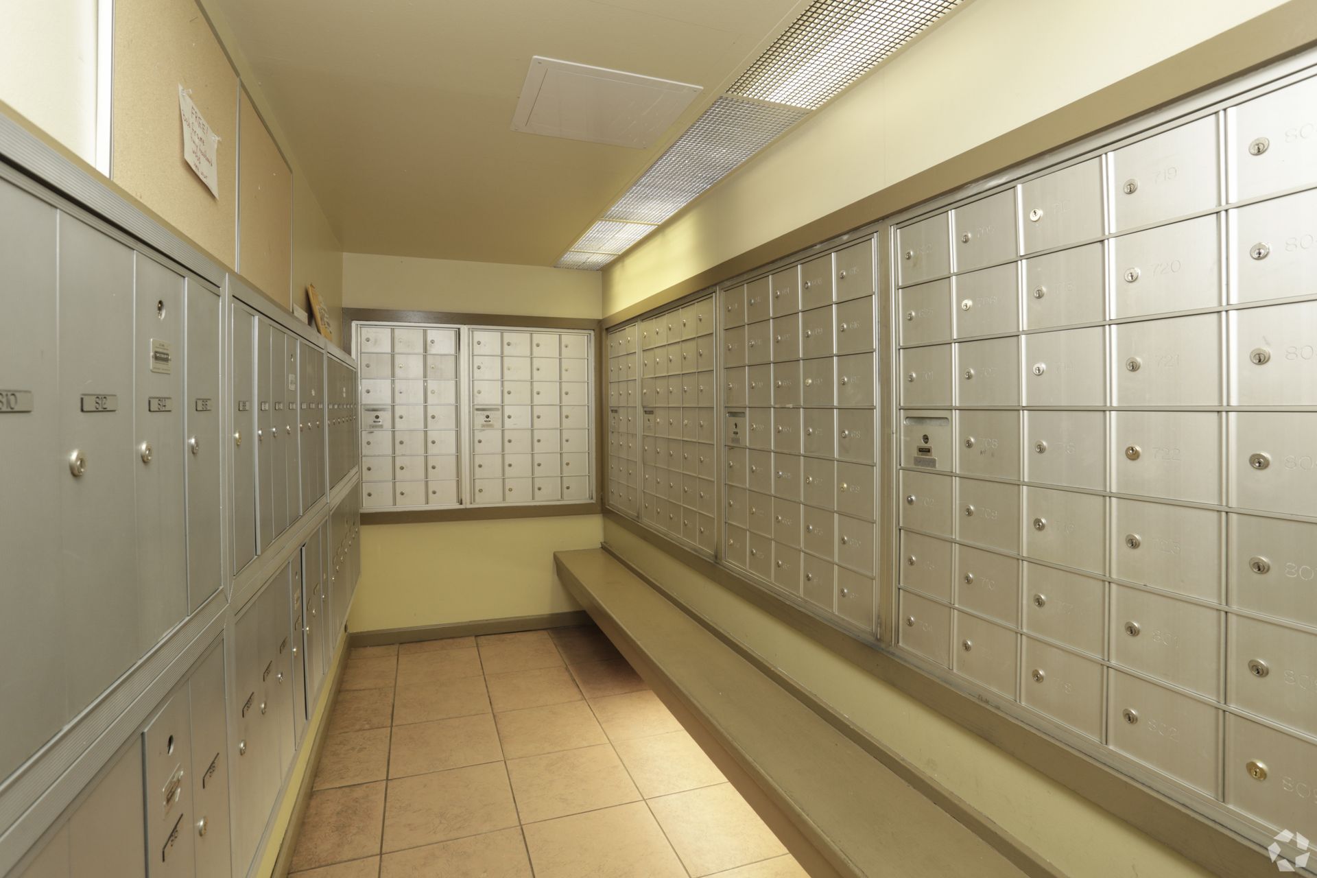 locker area
