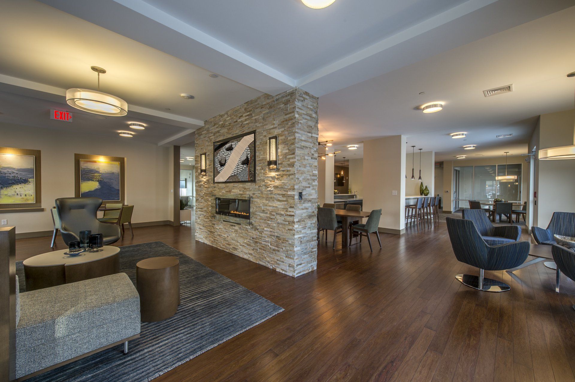 entrance lounge area