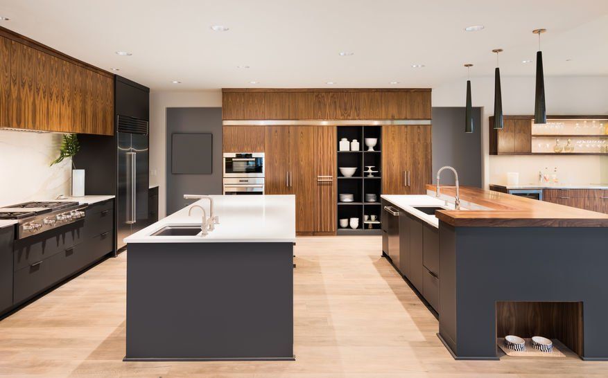 Minimalist Kitchen Design | Ridgefield, Connecticut | Lions Paw Interior