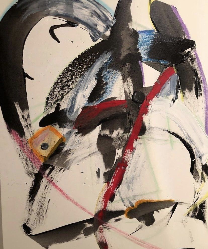 Abstract Painting - Ridgefield, Connecticut - Lions Paw Interior