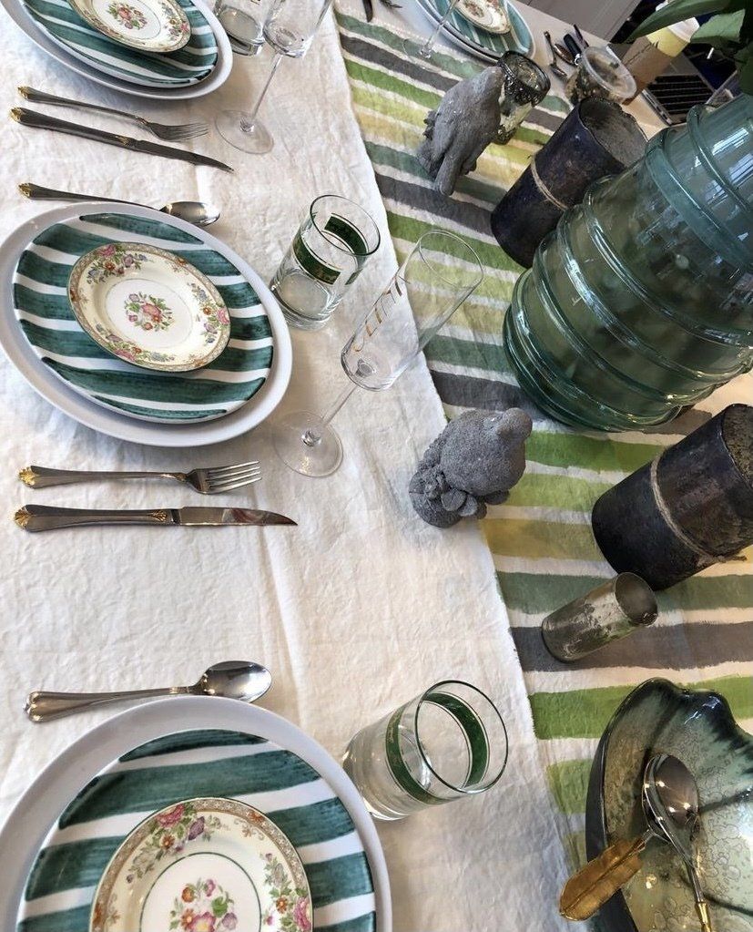 Table Setup - Ridgefield, Connecticut - Lions Paw Interior