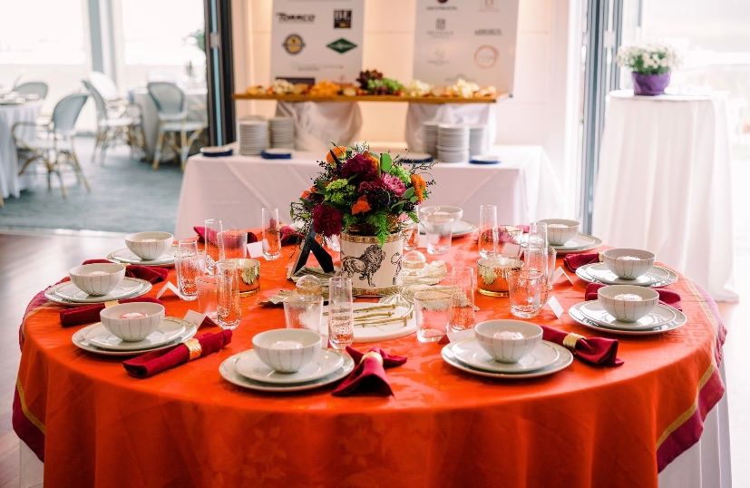 Event Table Design - Ridgefield, Connecticut - Lions Paw Interior